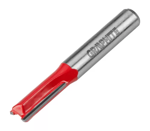 Graphite kétélű ujjmaró, 6x19 mm, szár 8 mm