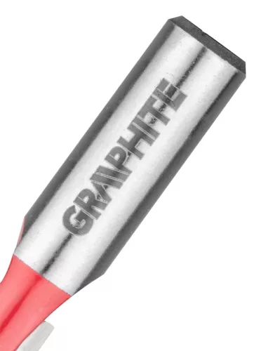 Graphite kétélű ujjmaró 12x25 mm, szár 12 mm, HM
