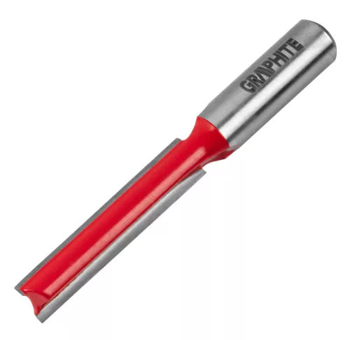 Graphite kétélű ujjmaró hosszított 10x50 mm, szár 12 mm, HM