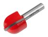 Graphite u típusú hosszú horonymaró 25,4x22,5 mm, szár 8 mm, HM