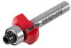 Graphite idommaró csapággyal, lekerekítő, 19x6,5 mm, szár 6 mm, HM