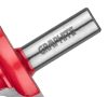 Graphite idommaró csapággyal, díszítő, 38,4x17,5 mm, szár 12 mm, HM
