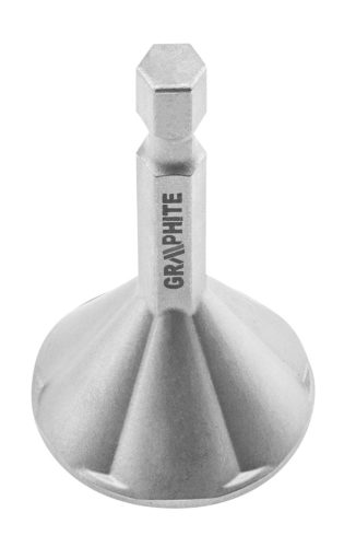 Graphite kúpos élletörő 4-20 mm, HEX