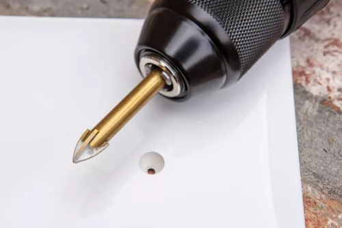 Graphite csempefúró, üvegfúró 3 mm 4 élű hegy