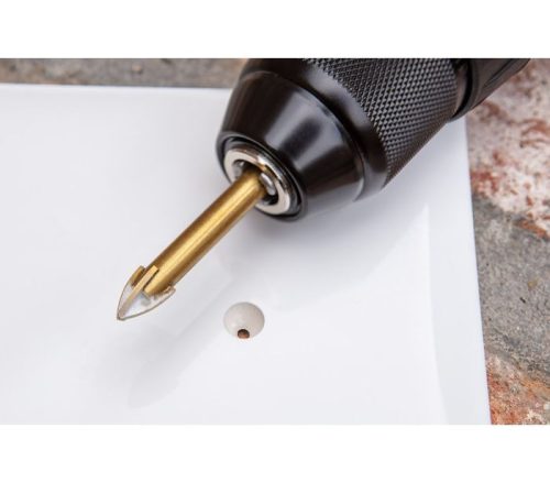 Graphite csempefúró, üvegfúró 10 mm 4 élű hegy