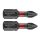Graphite torziós ütvecsavarozó bit PH1x25 mm, 2 részes