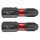 Graphite torziós ütvecsavarozó bit PH3x25 mm, 2 részes
