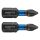 Graphite torziós ütvecsavarozó bit PZ1x25 mm, 2 részes