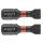 Graphite torziós ütvecsavarozó bit SL6,5x25 mm, 2 részes