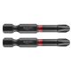 Graphite torziós ütvecsavarozó bit PH3x50 mm, 2 részes