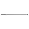 Graphite csavarhúzó bit PZ1x6,35x150 mm, 1/4"