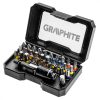 Graphite csavarhúzó bitkészlet mágneses 25 mm 32 részes