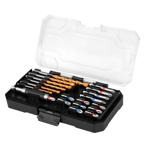Graphite fúró és bit készlet, 20 db