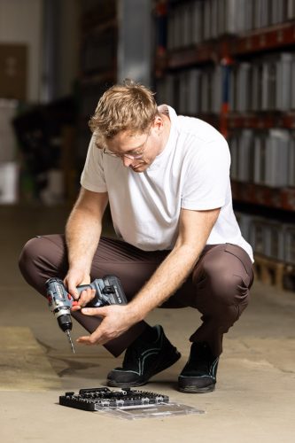 Graphite fúró- és bitkészlet, foglalatok, 90 db