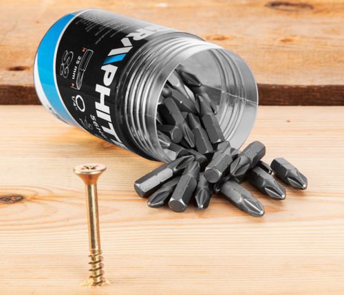 Graphite bitkészlet PH2x25 mm, 100 részes