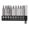 Graphite csavarhúzó bitkészlet mágneses szárral 50mm, 10db
