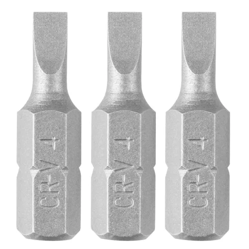 Graphite csavarhúzó bit lapos SL4X0,6, 25mm, 3db
