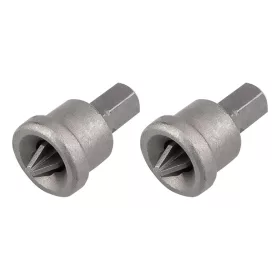 Graphite csavarhúzó bit mélységütközős PZ2, 25mm, 2db