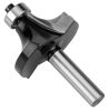 Graphite fafaragó marószár csapágyazott, dekoratív, széles, 38,1 x 19mm, szár 8 mm