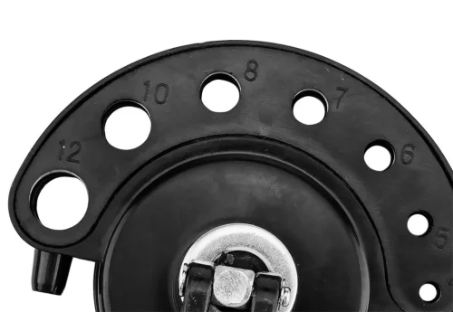 Graphite gyémántfúró készlet tapadókorongos fúróvezetővel 4-12mm, 8db