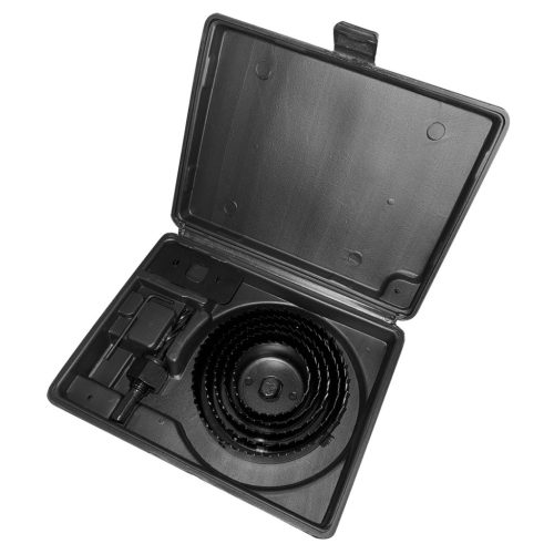 Graphite fa körkivágó készlet adapterrel 51 - 102 mm, 8 db
