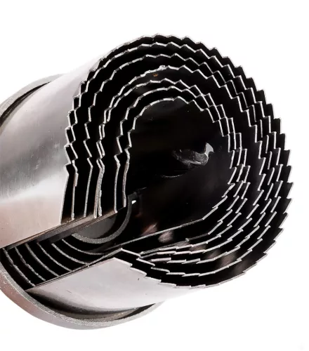 Graphite körkivágó készlet fához, műanyagokhoz, acél, 26-63mm, 42mm fúrásmélység