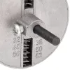 Graphite körkivágó készlet fához, műanyagokhoz, acél, edzett fogakkal, 26-63mm, 18mm fúrásmélység