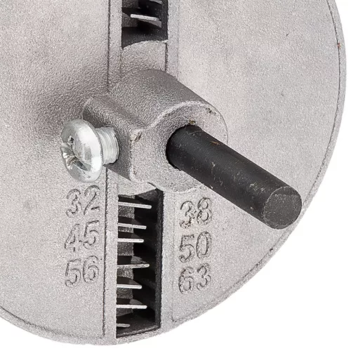 Graphite körkivágó készlet fához, műanyagokhoz, acél, edzett fogakkal, 26-63mm, 18mm fúrásmélység