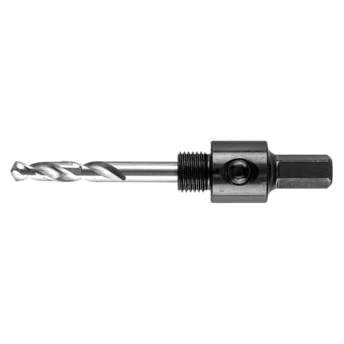 Graphite központfúró befogóadapterrel, Bi-Metál körkivágókhoz, 14-30mm, hatszög szárral