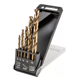 Graphite fémfúró készlet, 5 részes, 4-10 mm HSS Co