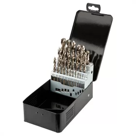 Graphite fémfúró készlet, 25 részes, 1-13 mm készlet HSS Co.