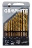 Graphite fémfúró készlet, 13 részes, 1,5-6,5 mm HSS