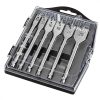Graphite lapos fafúró készlet, 6 részes, 10-25 mm bit befogás