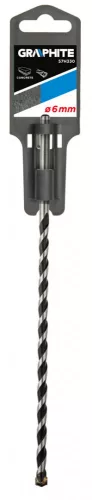 Graphite betonfúró 6x150 mm hengeres befogás