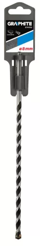 Graphite betonfúró 8x250 mm hengeres befogás
