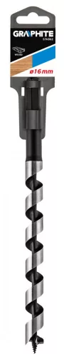 Graphite fafúró auger 16x250 mm hatszögletű szárral