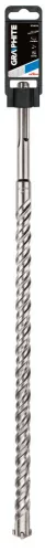 Graphite betonfúró 28x600 mm SDS Max 4 élű hegy