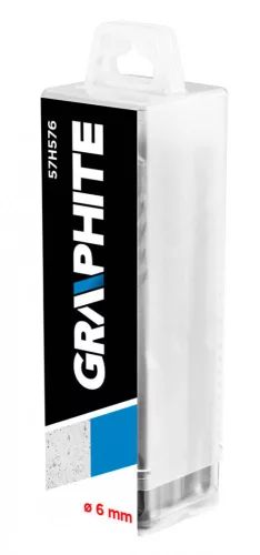 Graphite betonfúró 6x110 mm SDS plus 4 élű hegy 10 részes