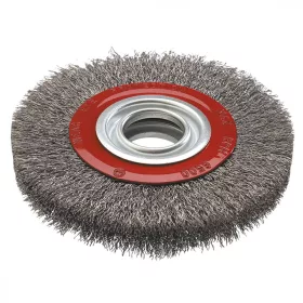 Graphite körkefe hullámos 125 mm inox 20 mm