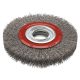 Graphite körkefe hullámos 125 mm inox 20 mm