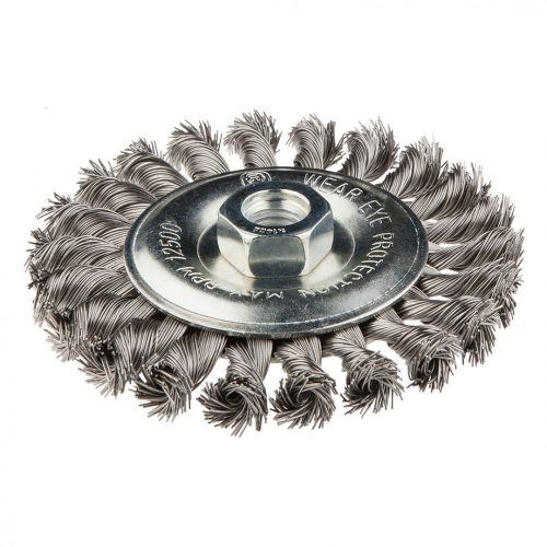 Graphite drótkorong tányér 115 mm inox M14