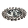 Graphite drótkorong tányér egyenes,sodrott 125 mm inox M14
