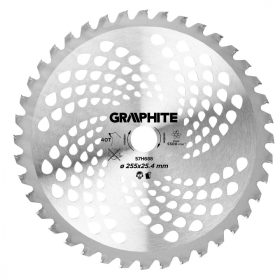Graphite bozótvágó korong 255x25,4 mm, 40 fog