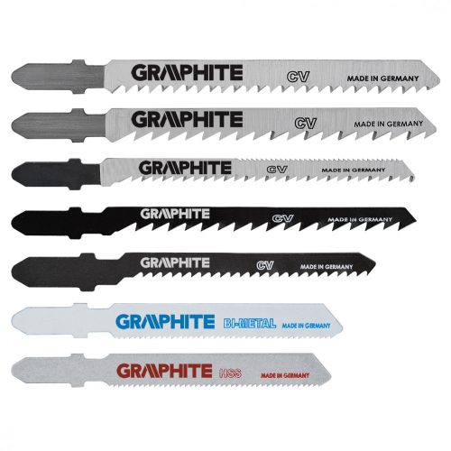Graphite dekopírfűrészlap készlet, 10 részes