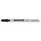 Graphite dekopírfűrészlap 75x100 mm 12TPI 2 részes