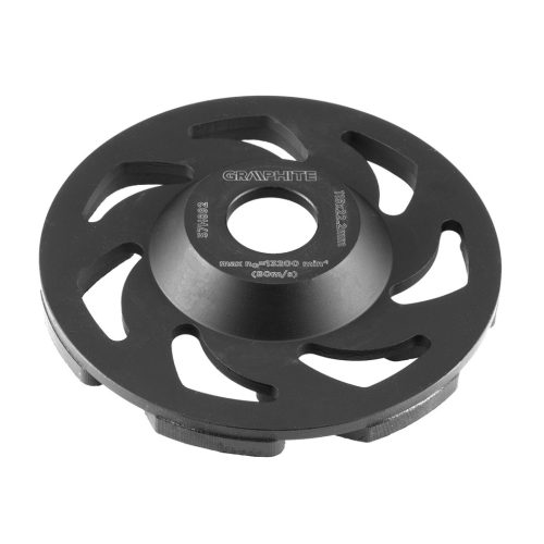 Graphite gyémánt csiszolókorong 115x22,2x5 mm, L szegmenses