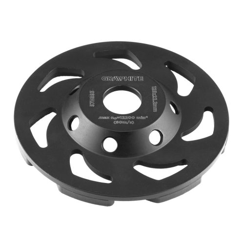 Graphite gyémánt csiszoló korong 125x22,2x5 mm, L szegmenses