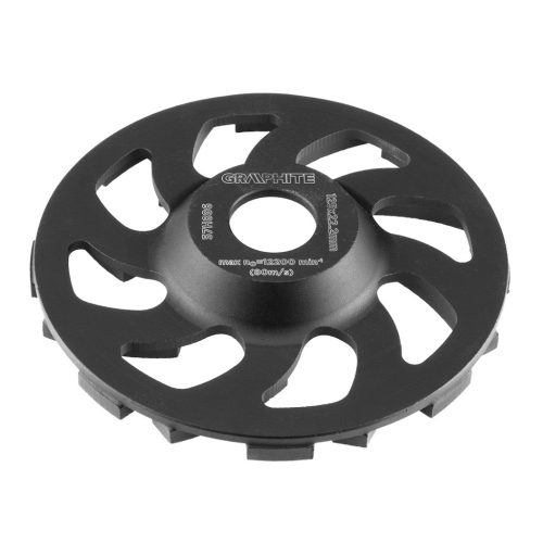 Graphite gyémánt csiszolókorong 125x22,2x5 mm, nagy teherbírású