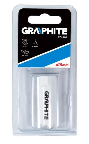 Graphite körkivágó bimetal 19 mm