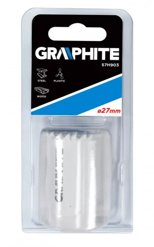 Graphite körkivágó bimetal 27 mm